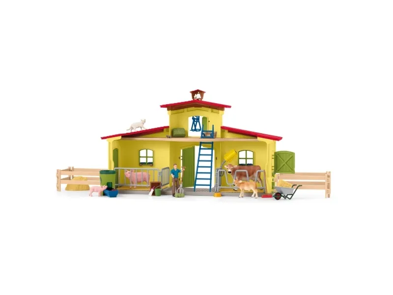 Schleich Large Farm with Animals and Accessories