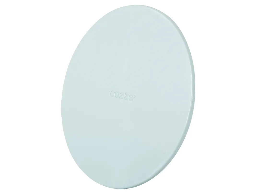 Cozze® pizzabræt i plast Ø350x10 mm lysblå