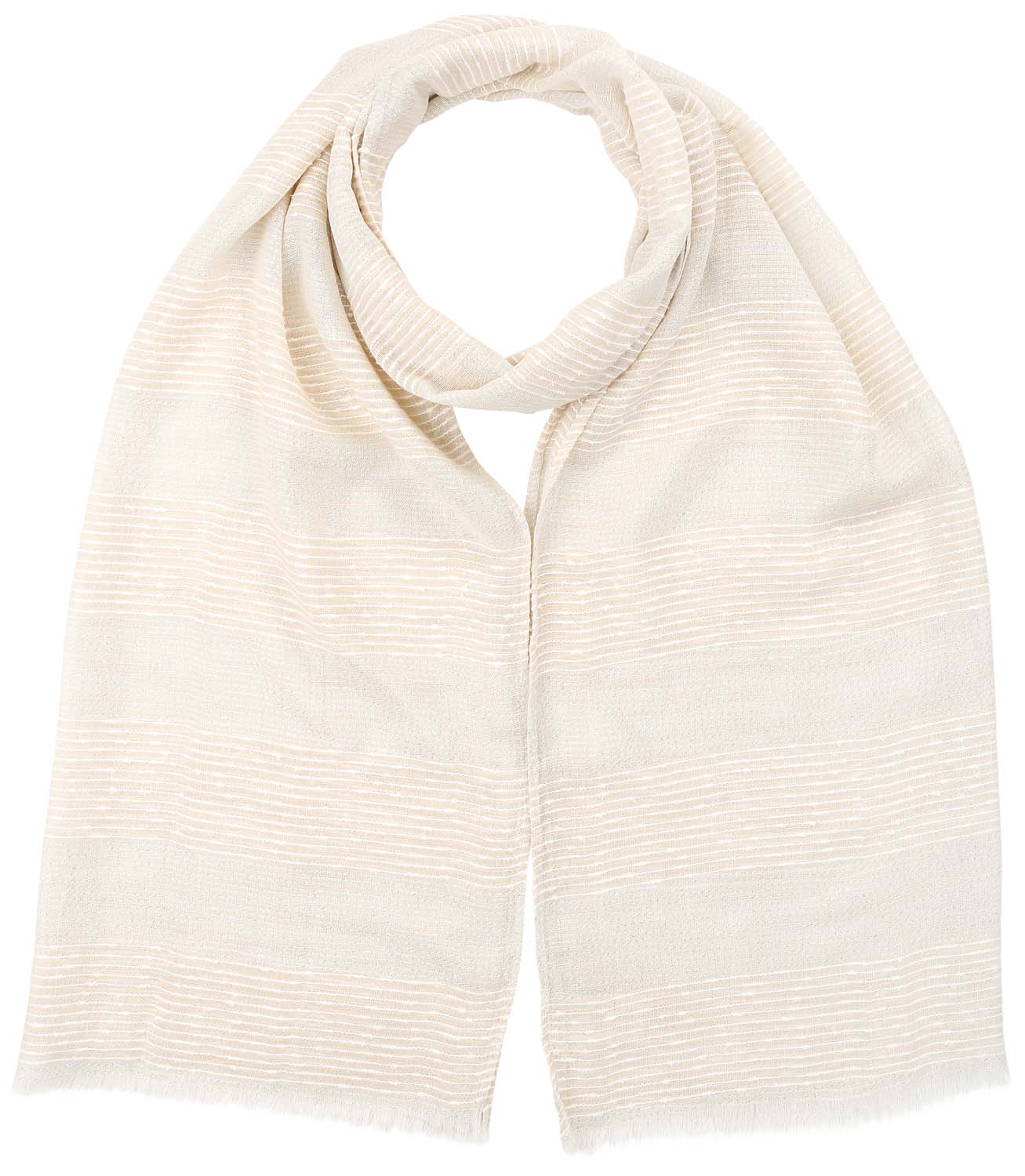 Schal - Beige Eyecatcher