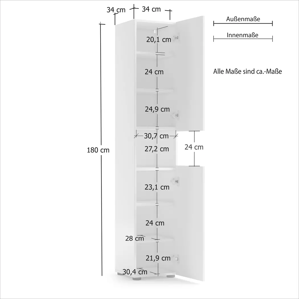 Hochschrank Mister