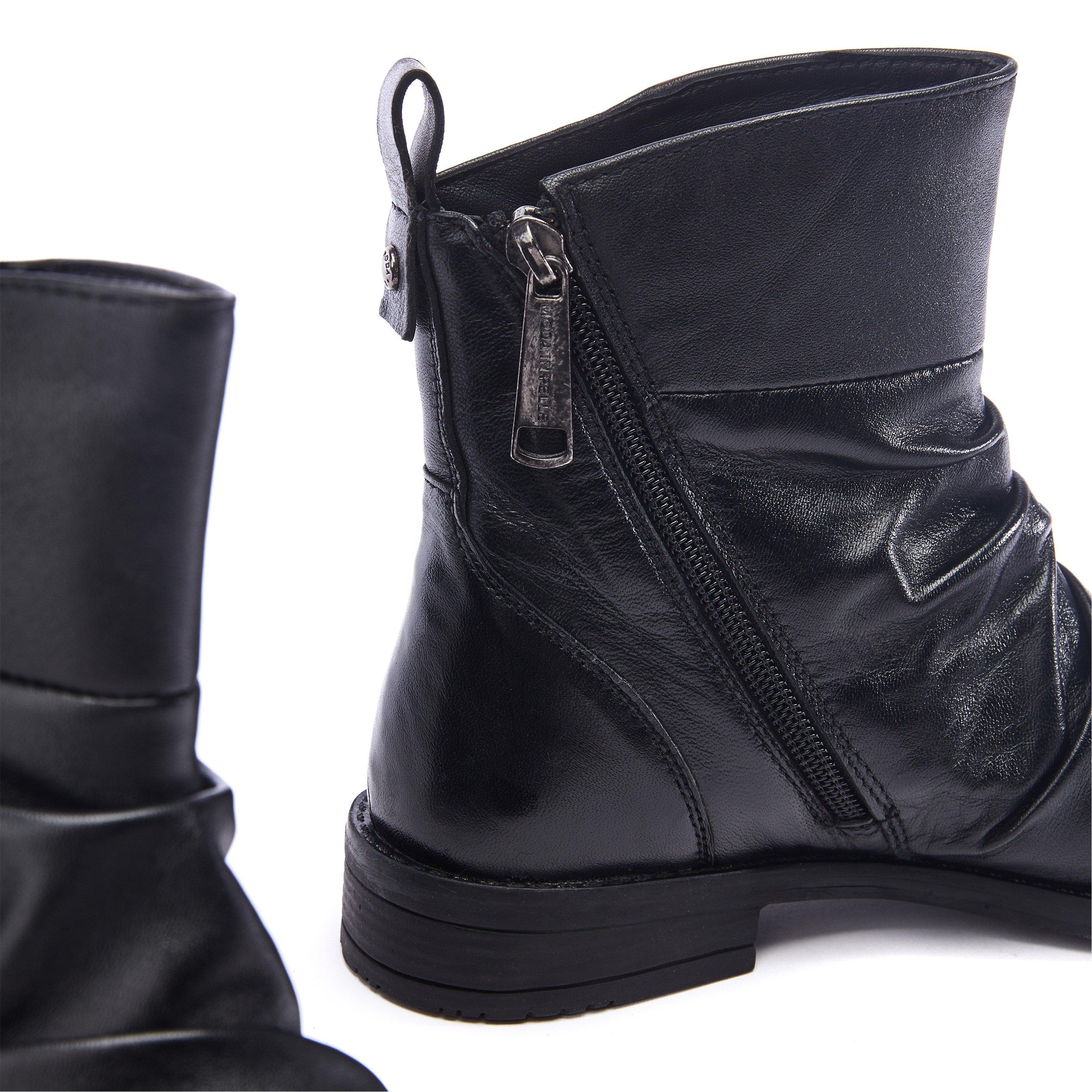 Moda in Pelle Brandish Tan Leather Boots