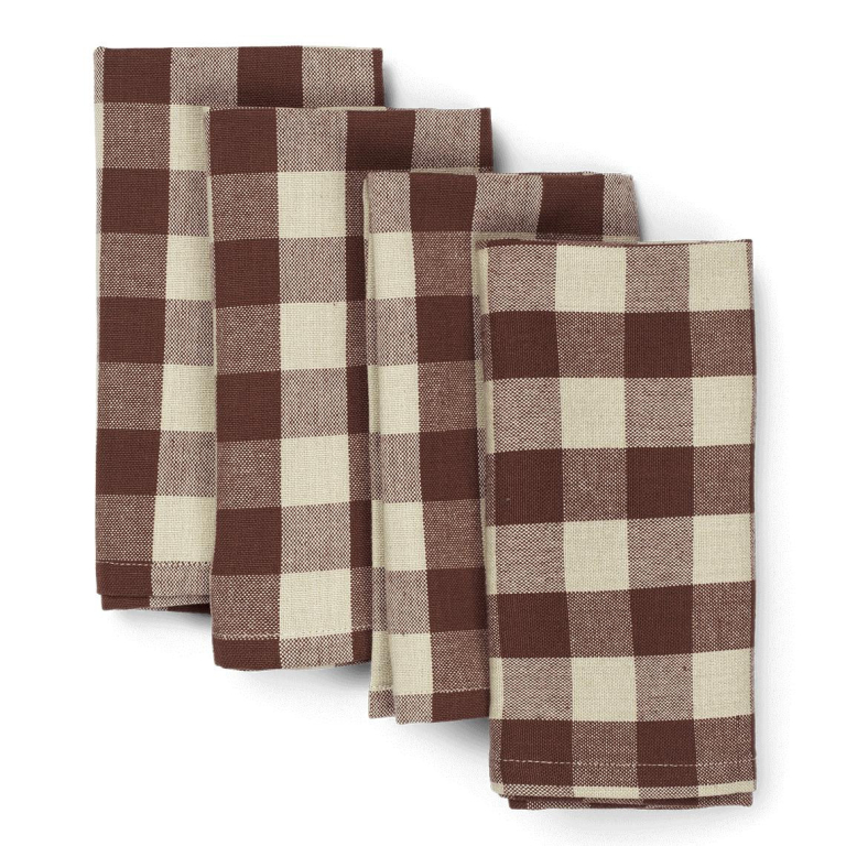 Ferm Living Bothy Check servet set van 4