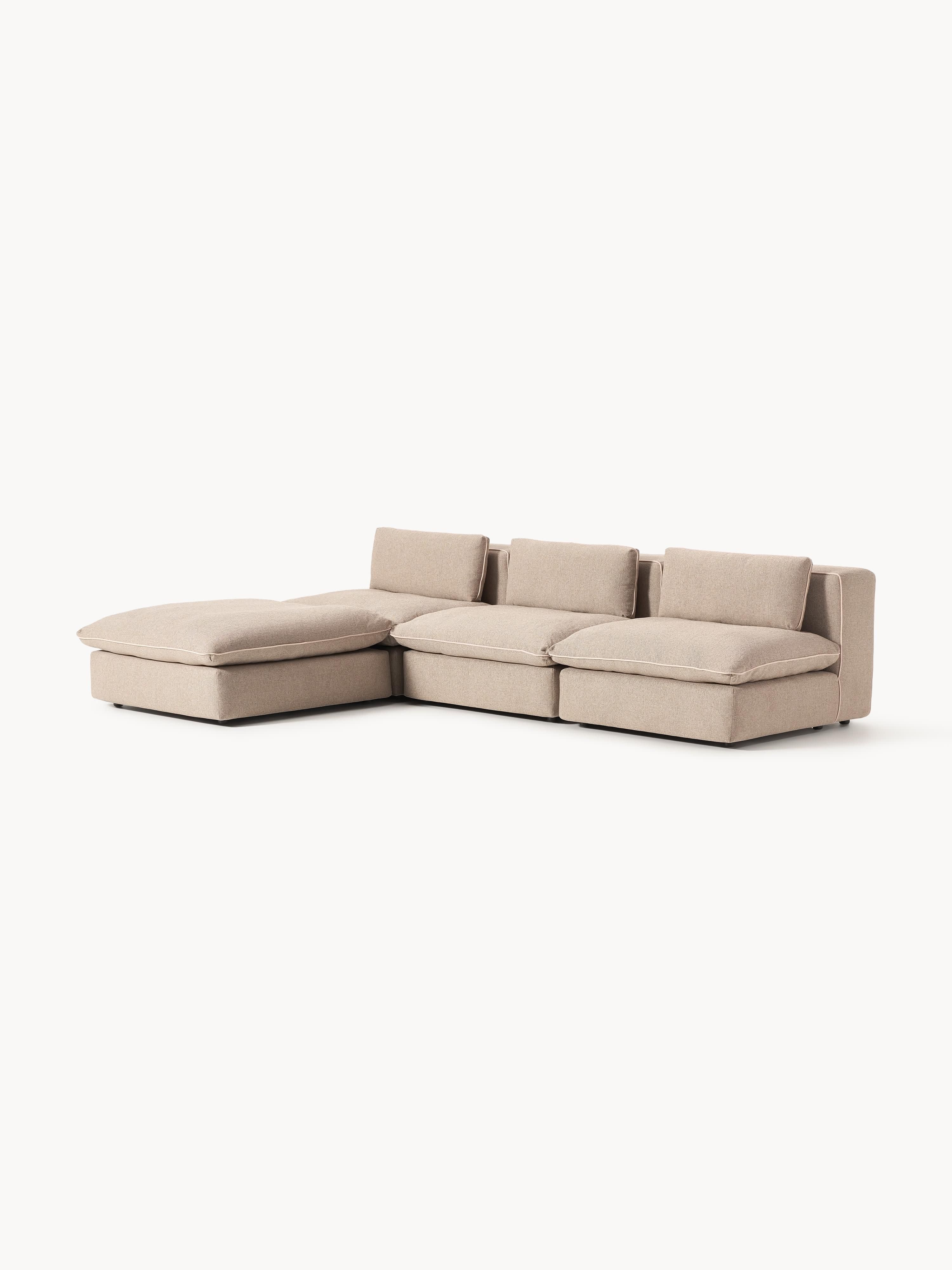 Modulaire bank Felix met poef (links/rechts)