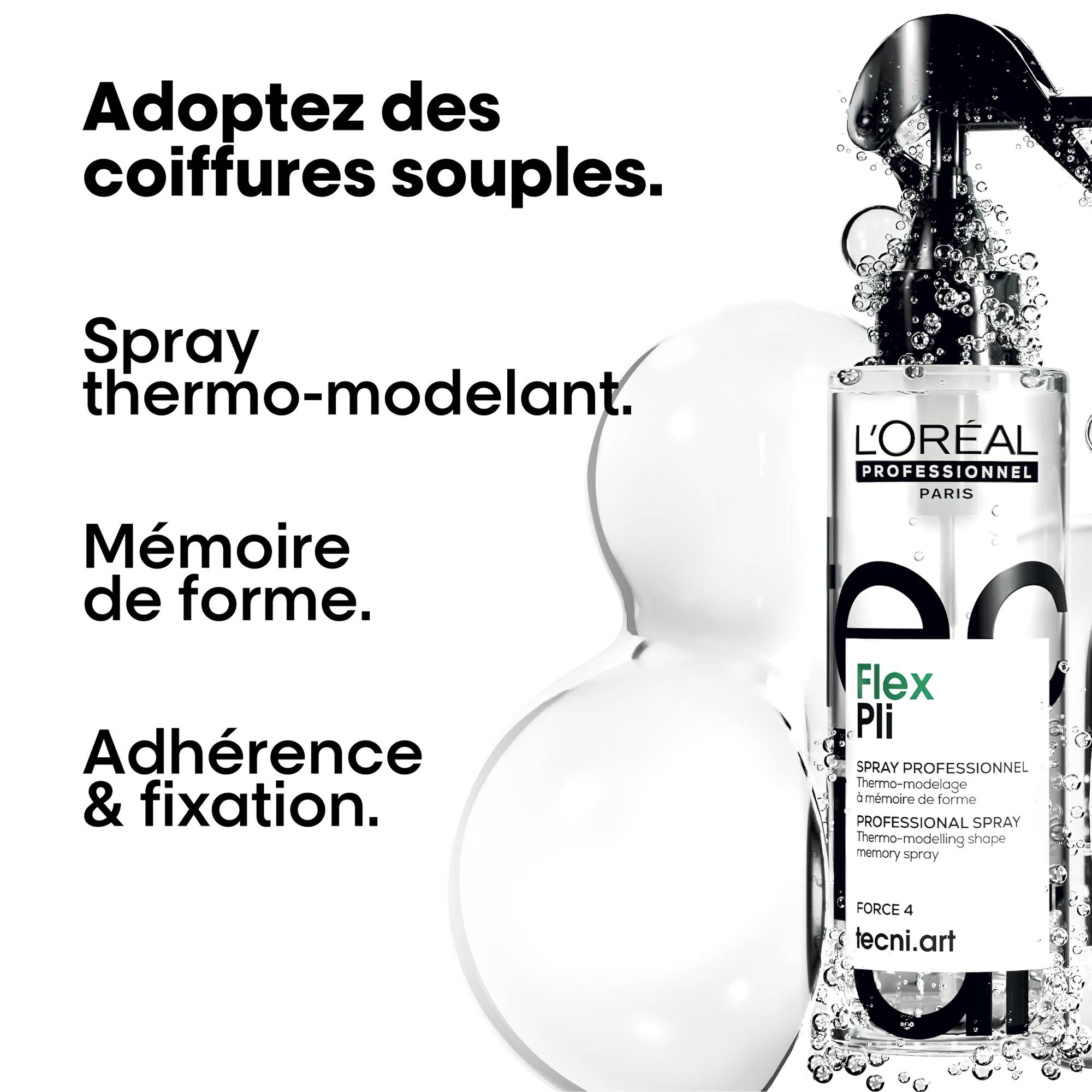 Spray thermo-modelant Flex Pli Tecni.Art / 190ml