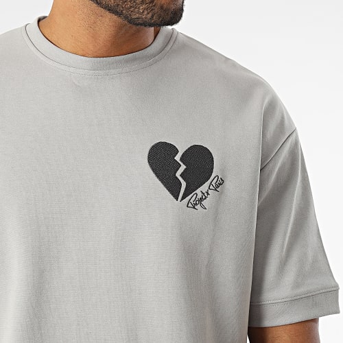 Tee Shirt Large 2310072 Gris