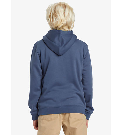 QuikSølver H?ttetr?je - Graphic - Støvet Navy m. Hvid