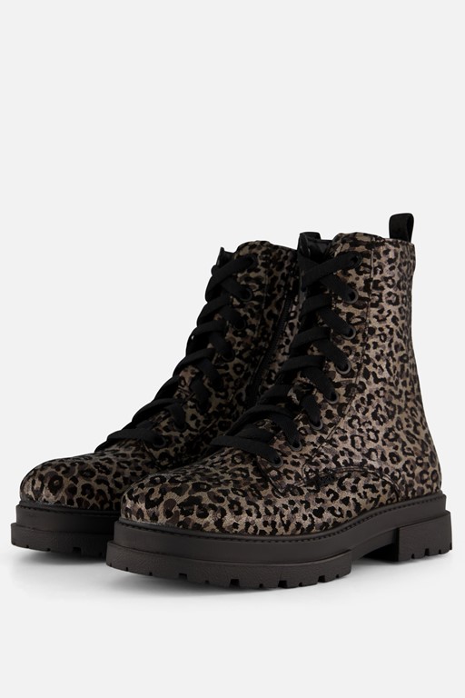 Mexx Billy Bo Veterboots grijs Leer