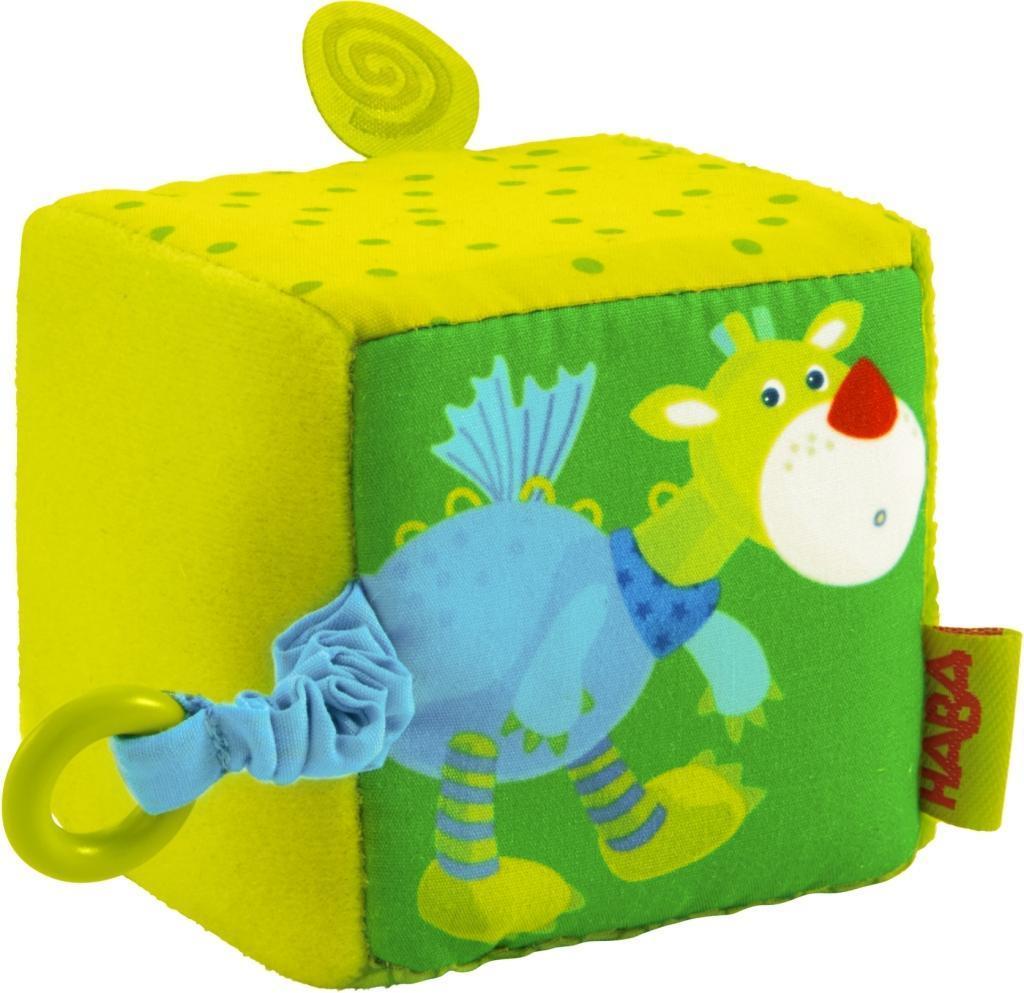 Spielwürfel MAUS MERLE & DRACHE DURI 4-teilig in bunt