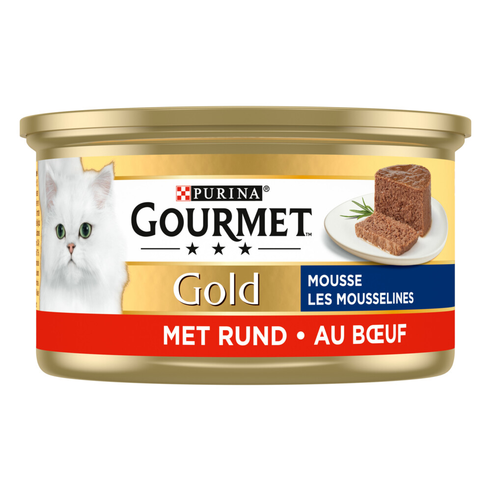 Gourmet Gold Mousse Rund85 gr