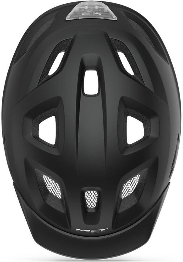 MET Mobilite LED Cykelhjelm, Black/Matt
