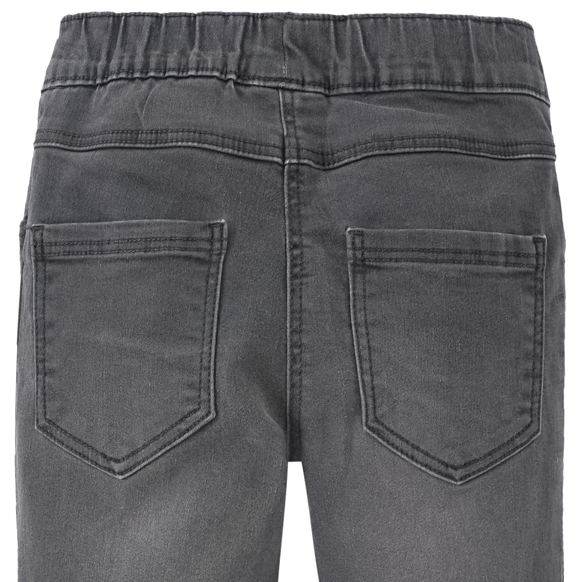 Famy 2 Mädchen Jeggings mit Stretch-Bund dunkelgrau / schwarz