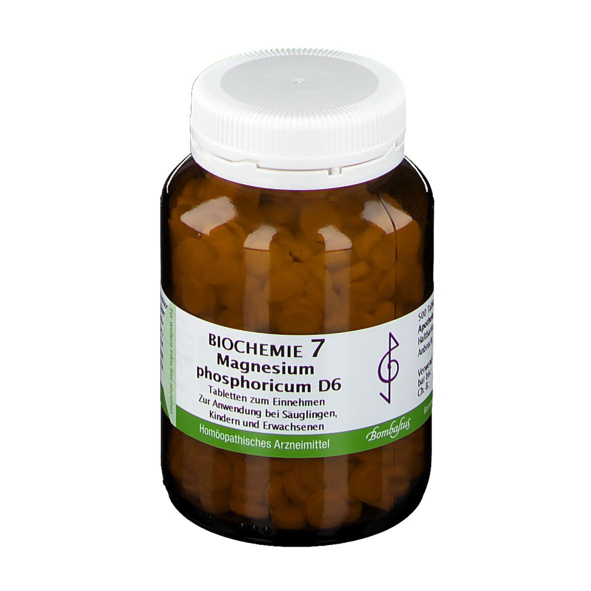 Bombastus Biochemie 7 Magnesium phosphoricum D 6 Tabletten
