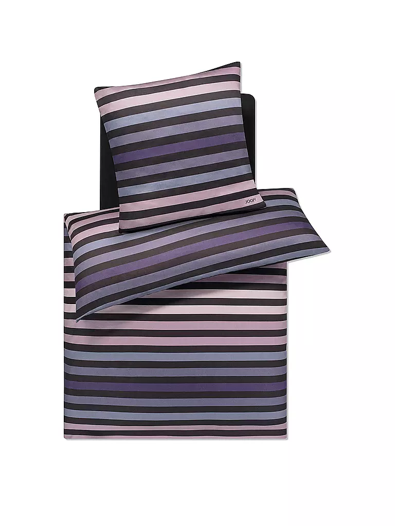 JOOP Satin Bettwäsche TONE 70x90cm/140x220cm Bordeaux lila