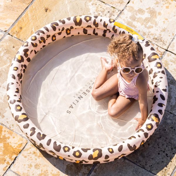 Swim Essentials Exclusive Baby Zwembad Beige Leopard (Ø 100 cm)