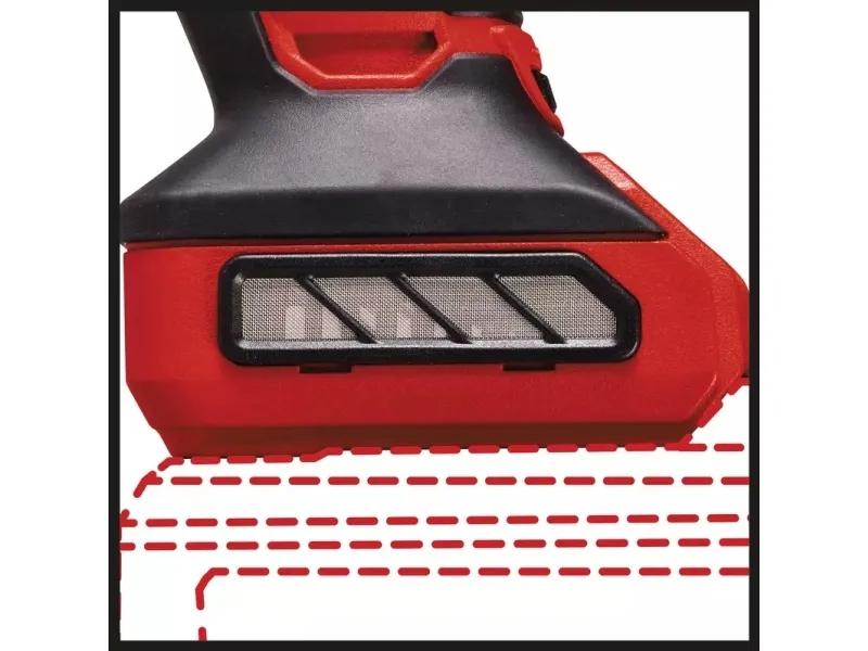 Einhell TP-AG 18/125 CE Q Li - Solo, 10500 rpm, 12,5 cm, Batteri, 1,7 kg, Børsteløs motor - SOLO