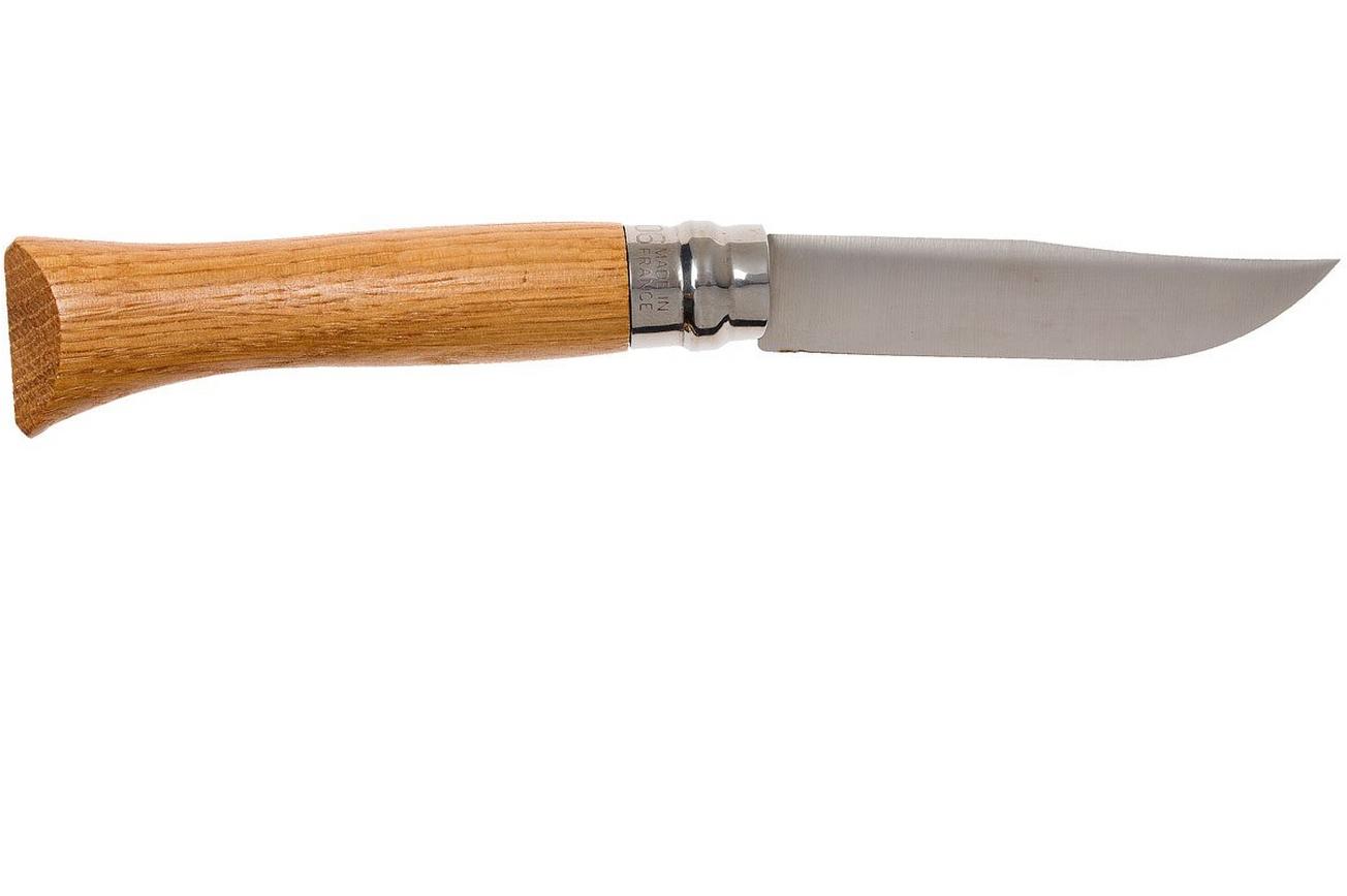 Opinel zakmes No. 6 Luxury Range, RVS, eikenhout