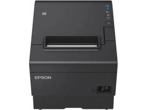 Epson TM T88VII (112) - Kvitteringsprinter - termisk linje - Rulle (7,95 cm) - 180 x 180 dpi - op til 500 mm/sek. - USB 2.0, USB 2.0 vært, LAN, seriel - skærer - sort