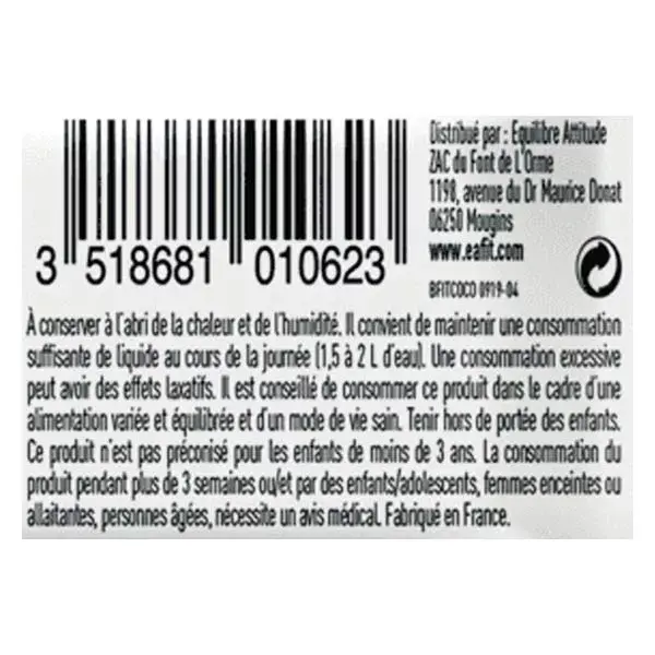 Barra de cereais Eafit The Fit sabor coco 28g