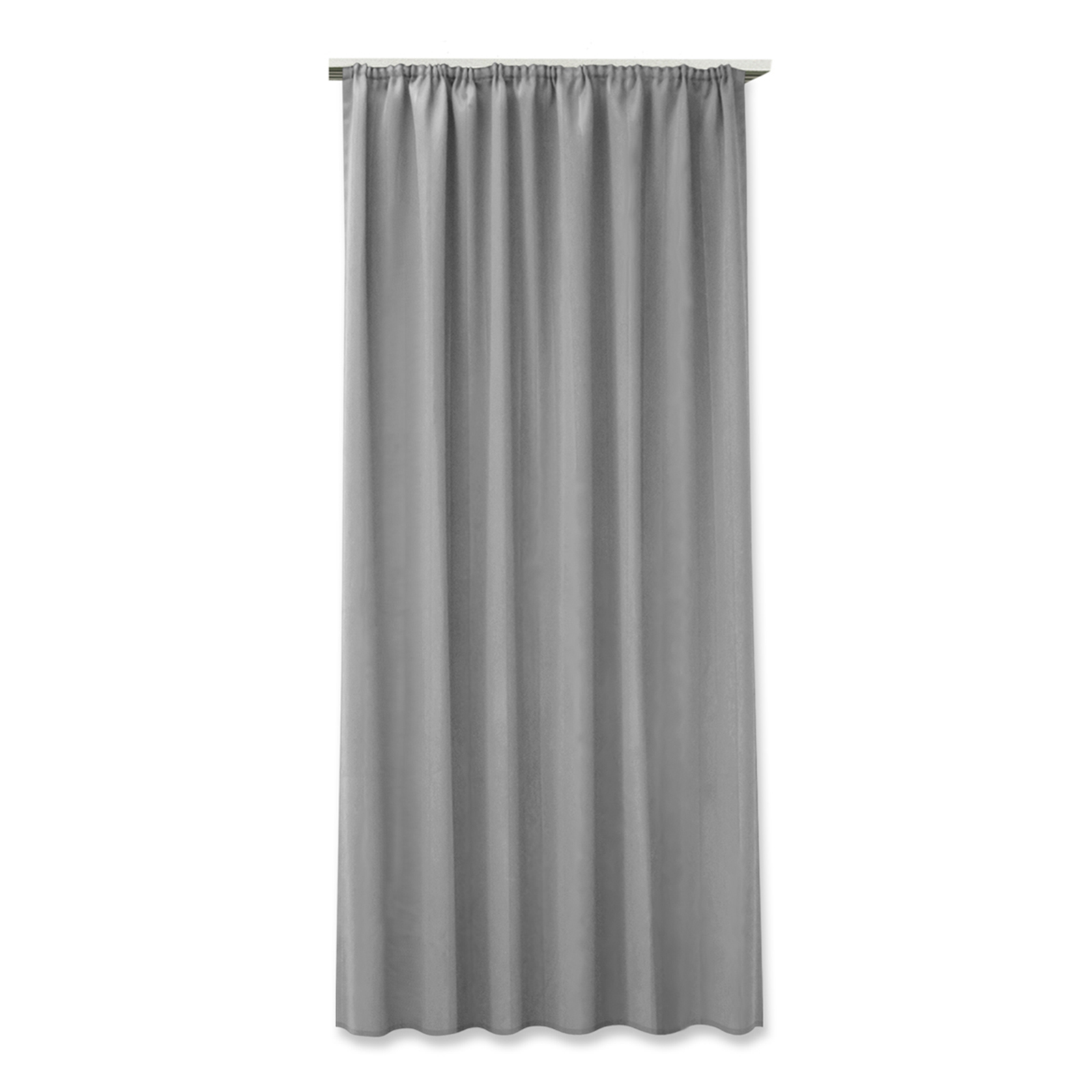 Verdunklungsvorhang - silber - 140x245 cm