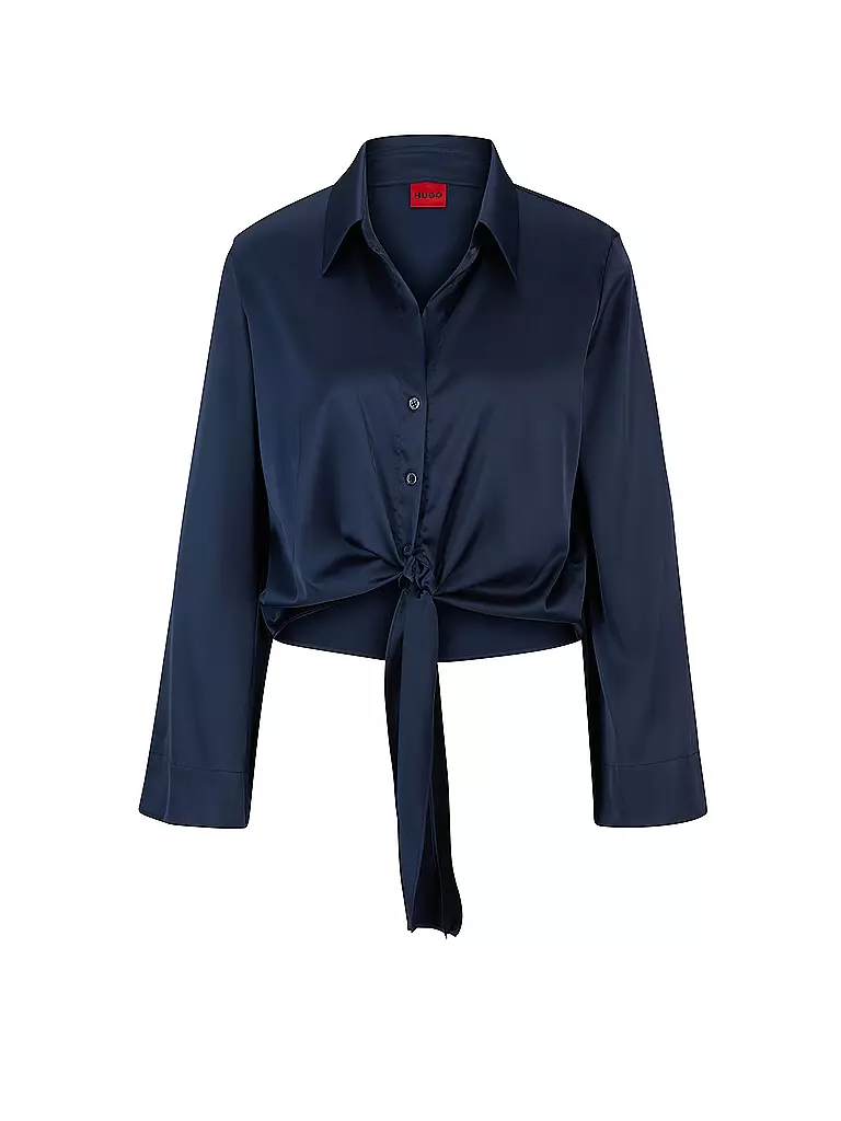 HUGO Bluse ERRIKA dunkelblau
