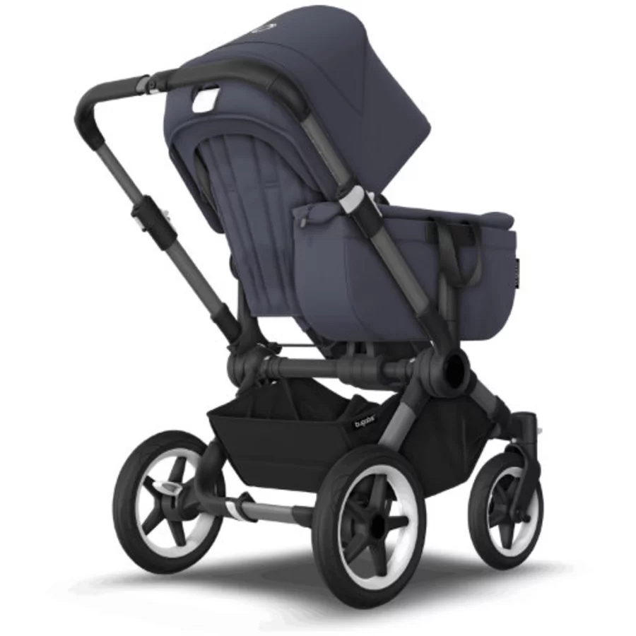 bugaboo Zwillingswagen Donkey 5 Twin Complete GraphiteStormy Blue
