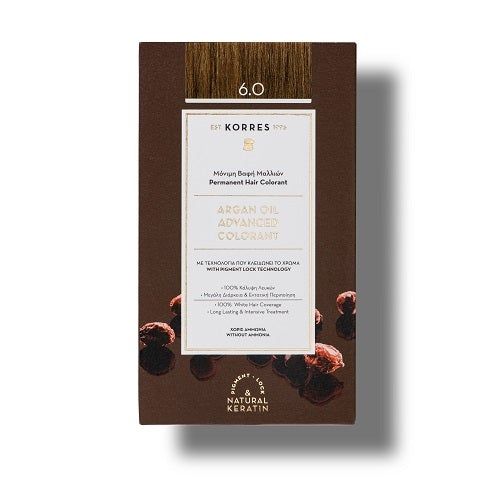 KORRES Arganöl - Hochentwickelte Haarcoloration Dunkelblond 6.0