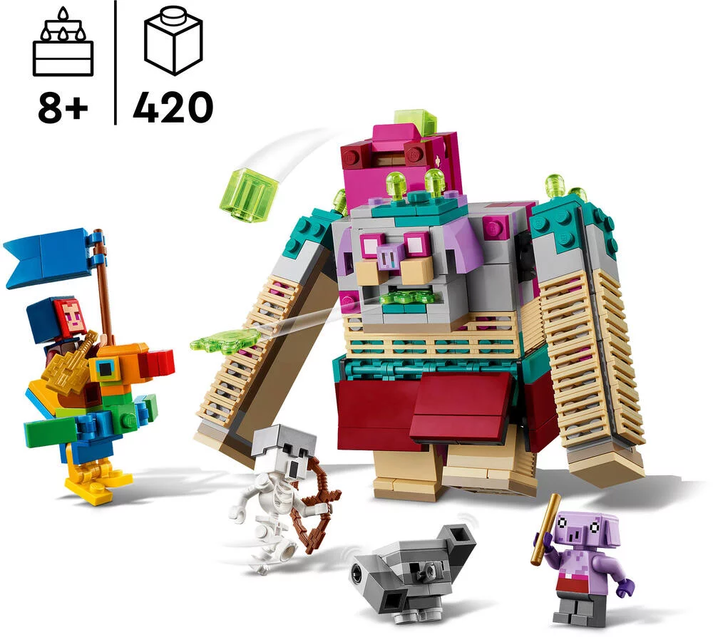 LEGO®MINECRAFT™ 21257 - L’ATTAQUE DU DEVOREUR
