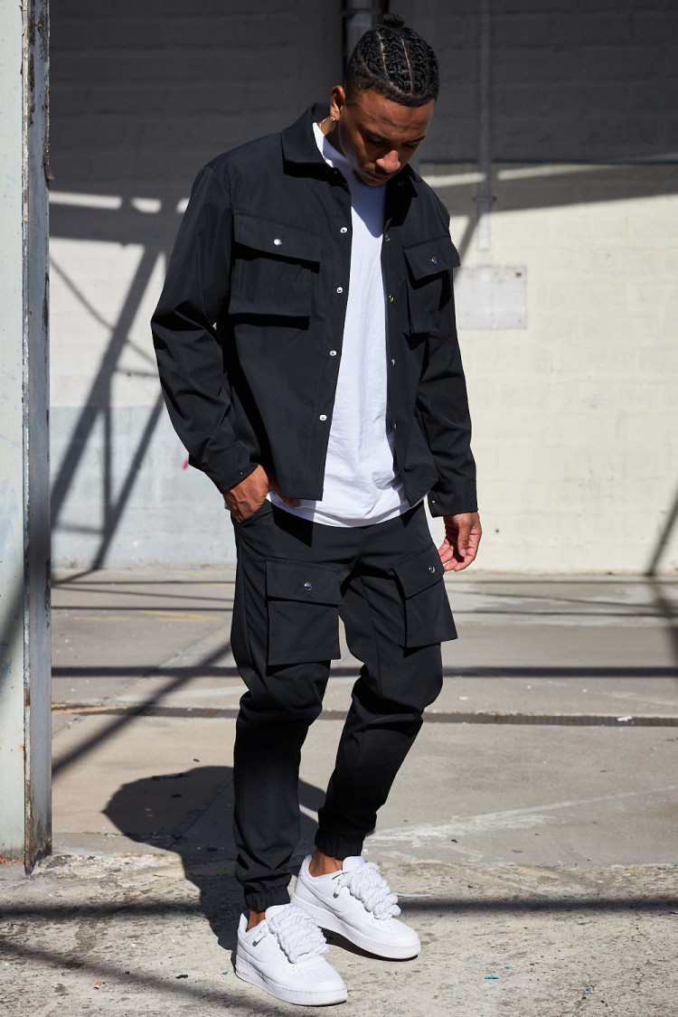 Ensemble 2 pièces veste + pantalon noir