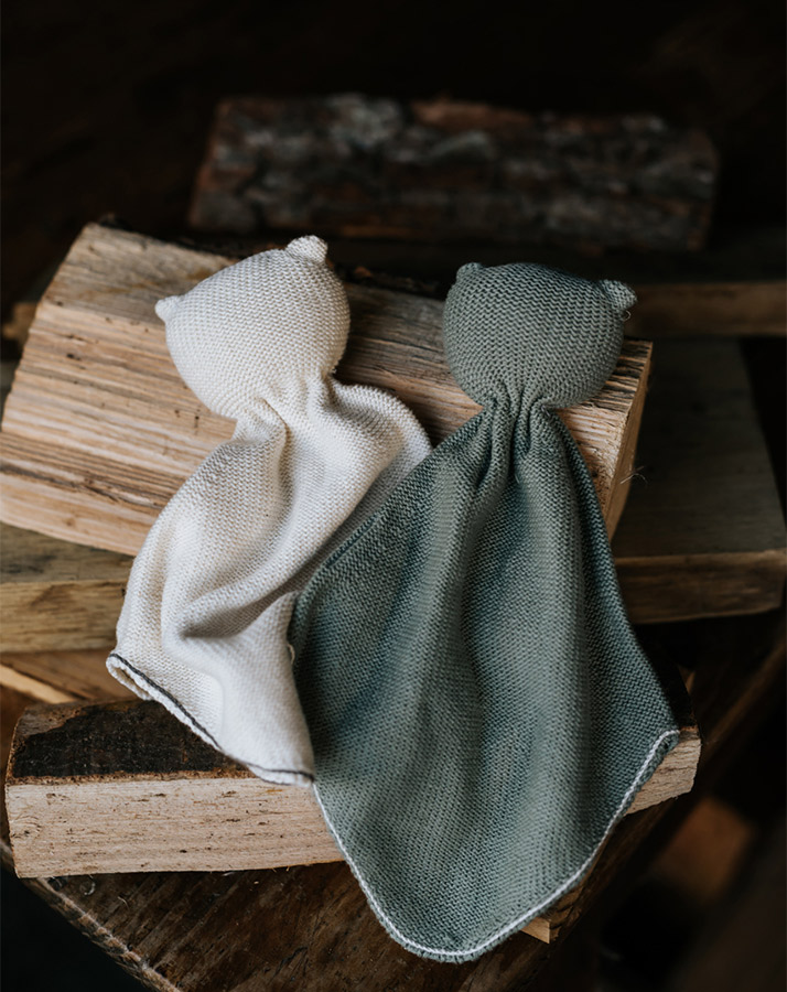 Kuscheltuch NANUK in warm white