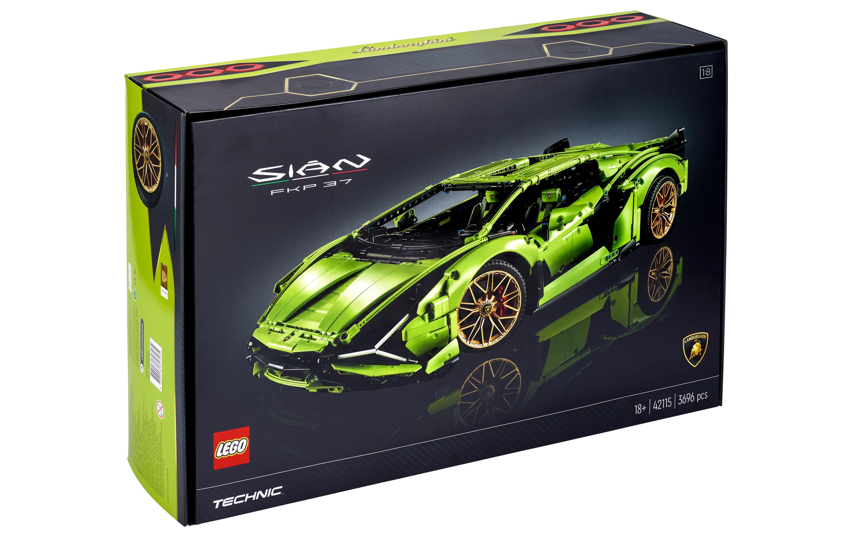 Technic Lamborghini Sián FKP 37 (42115)<br>Ein anspruchsvolles Bauprojekt und spektakuläres Schaustück zum Bestaunen