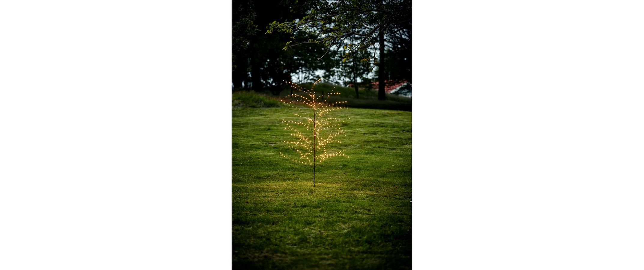 Baum Reedy, 1.8 m, Schwarz, 480 LED<br>LED Leuchtbaum