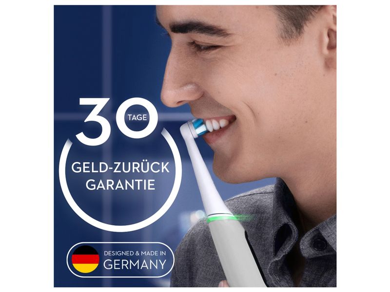 Oral-B Mikrovibrationszahnbürste iO Series 6 Grey Opal Elektrische Zahnbürste
