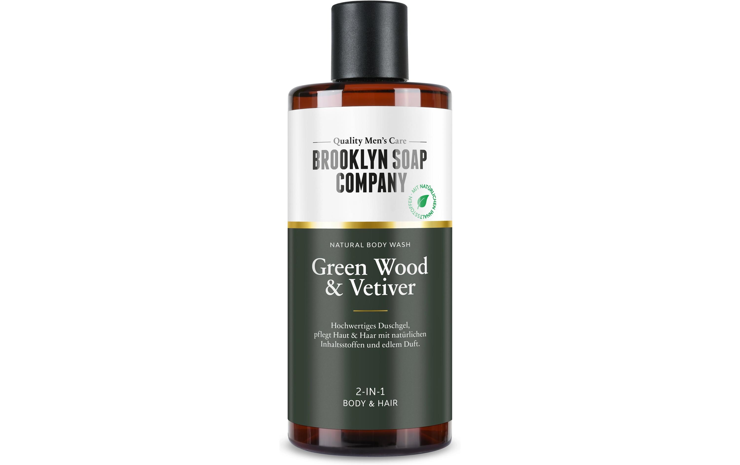 Duschgel Greenwood and Vetiver 300 mlNatürliche fruchtig-frische Pflegedusche mit intensivem Duft