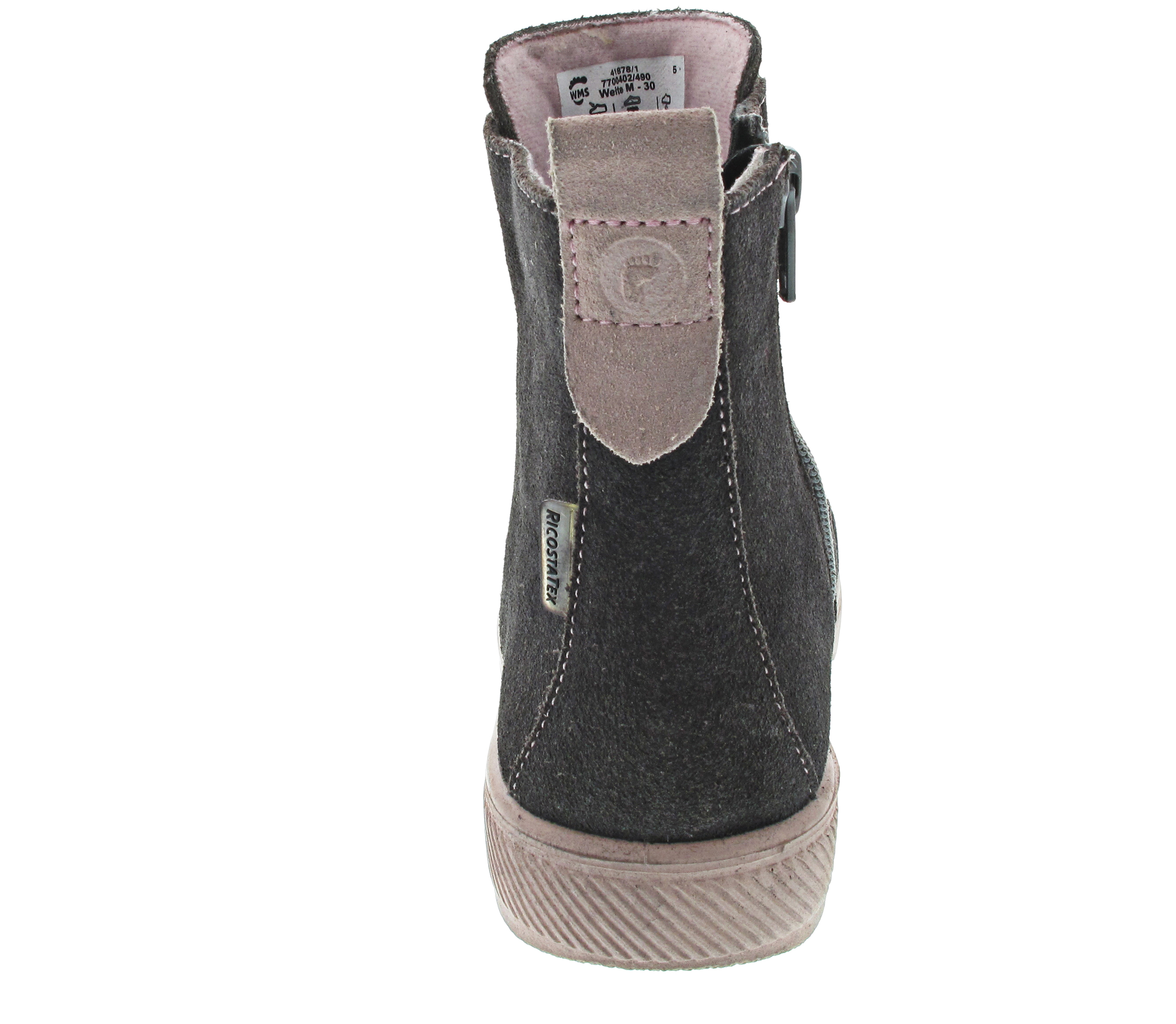 Ricosta ANNI Schnürstiefel TEX grau