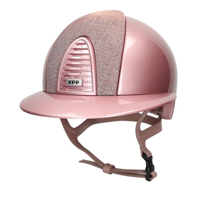 Veiligheidshelm KEP Italia Cromo 2.0 Diamond Galassia Pink Polo Klep Roze