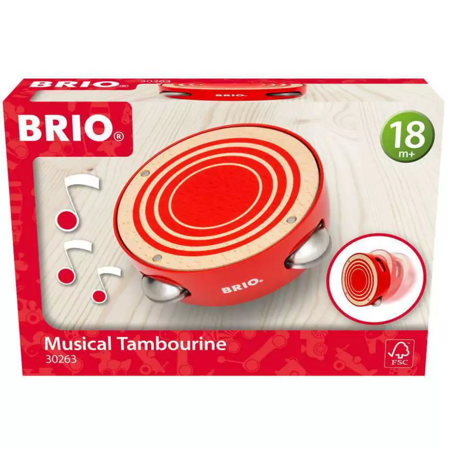 Brio BRIO Schellentrommel bunt