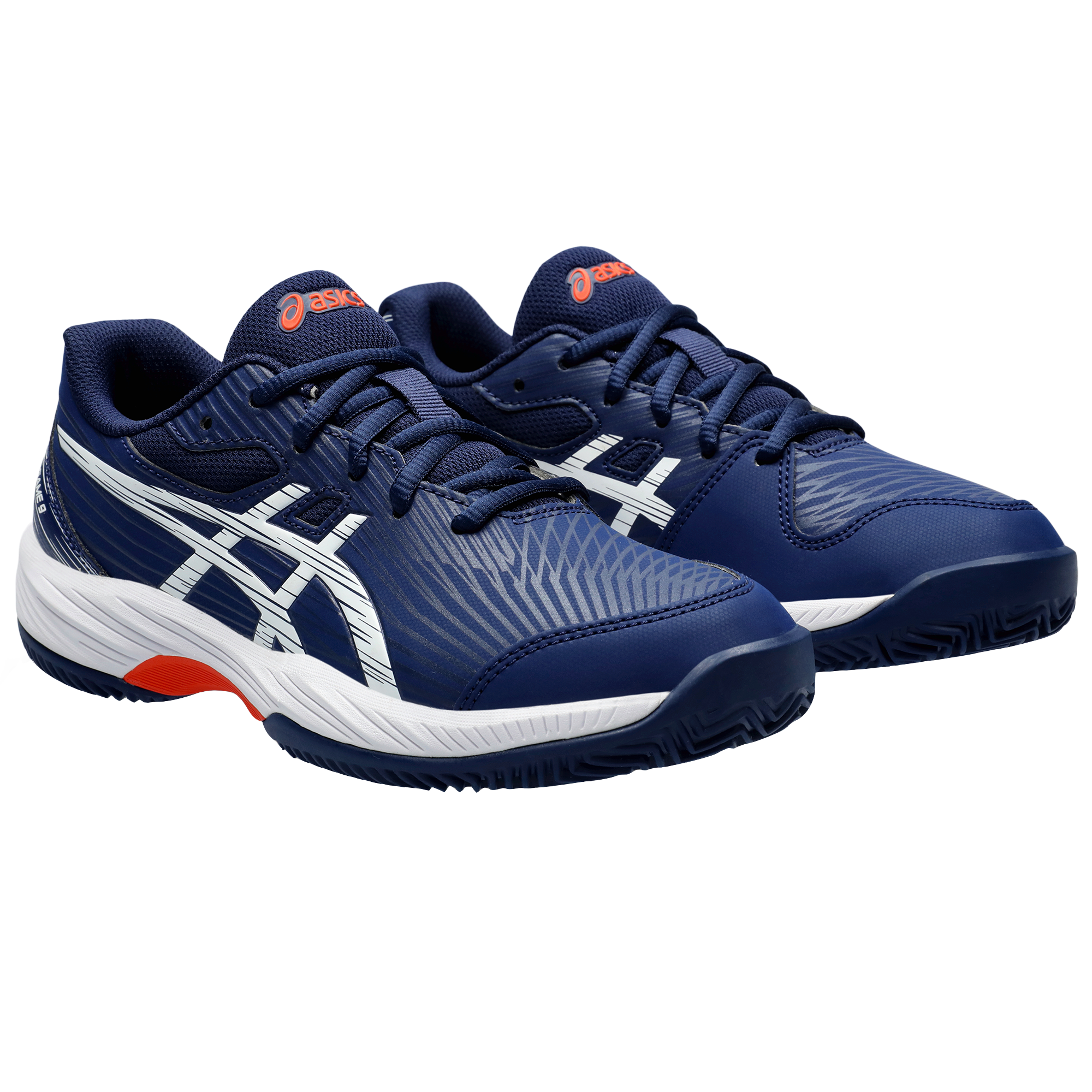 ASICS Gel-Game 9 GS Clay/OC Tennisschuhe Kinder blue expanse