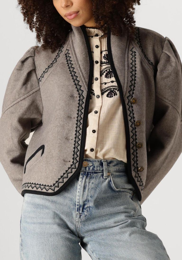 taupe antik batik blazer william jacket