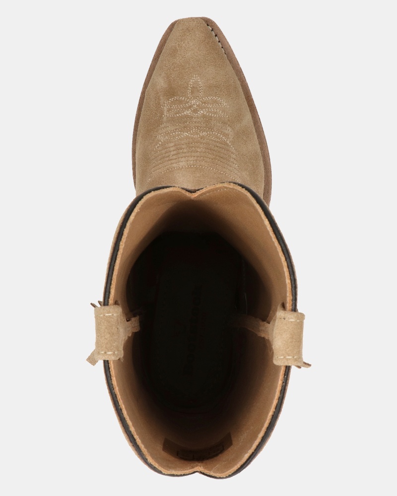 Bootstock Ruffle Cowboylaarzen  - beige