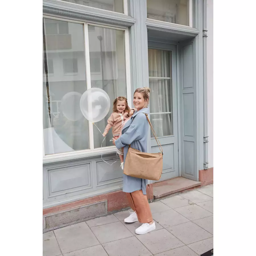 LÄSSIG Wickeltasche Tender Shoulder Bag camel