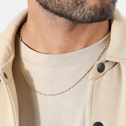 Collier Maille Singapour 2.5mm Doré