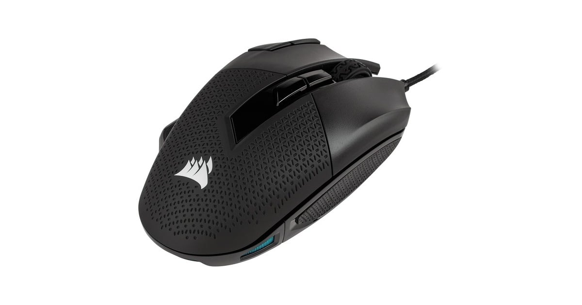 CorsairNightsword RGB gaming muis  (Zwart, 100 - 18,000 dpi, RGB leds)