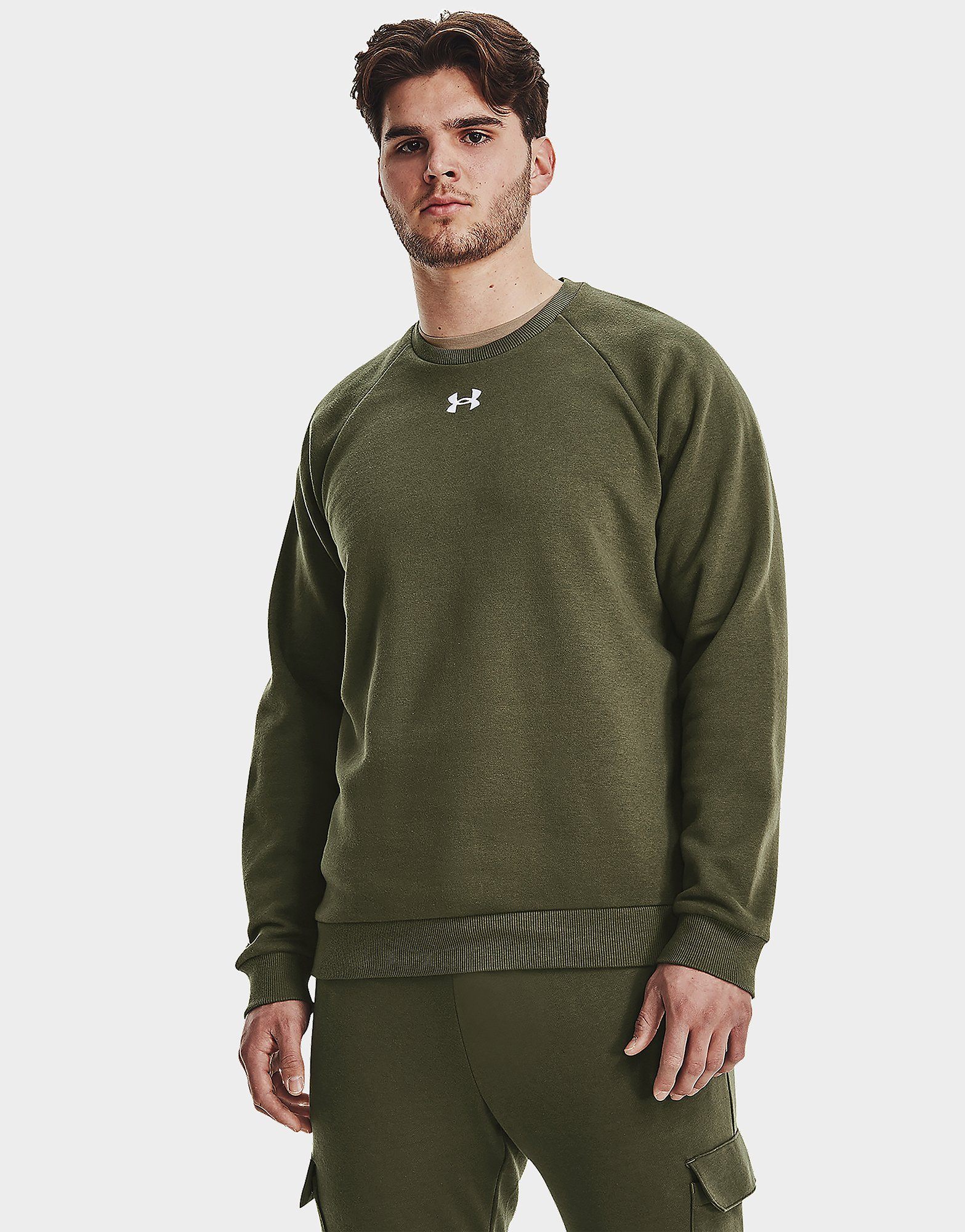 Under Armour Fleece Tops UA Rival Fleece Crew
