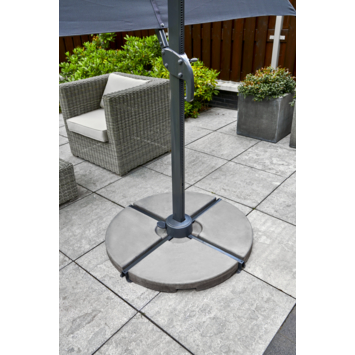 Parasoltegel voor Zweefparasol Antraciet - 25 kg