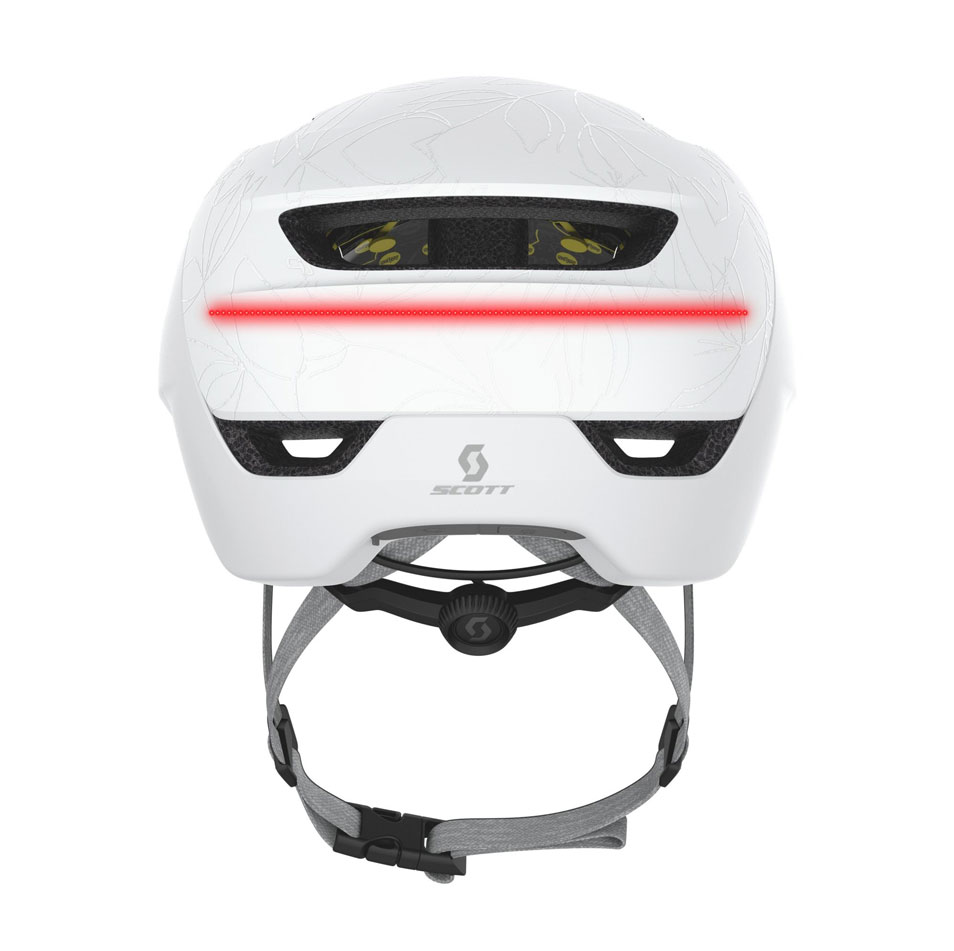 Scott La Mokka Plus Sensor Cykelhjelm Ice White