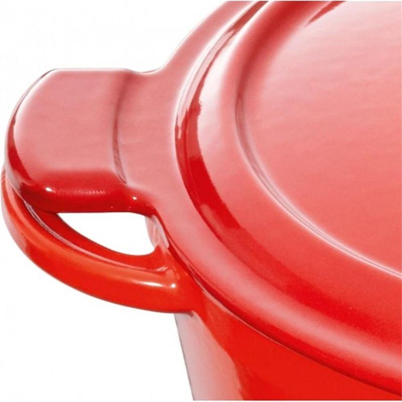 Fontignac - Mains Libres - Ovale Braadpan - Rood - Gietijzer