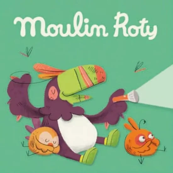 Dans la jungle Boîte de 3 disques pour lampe à histoires   de               Moulin Roty