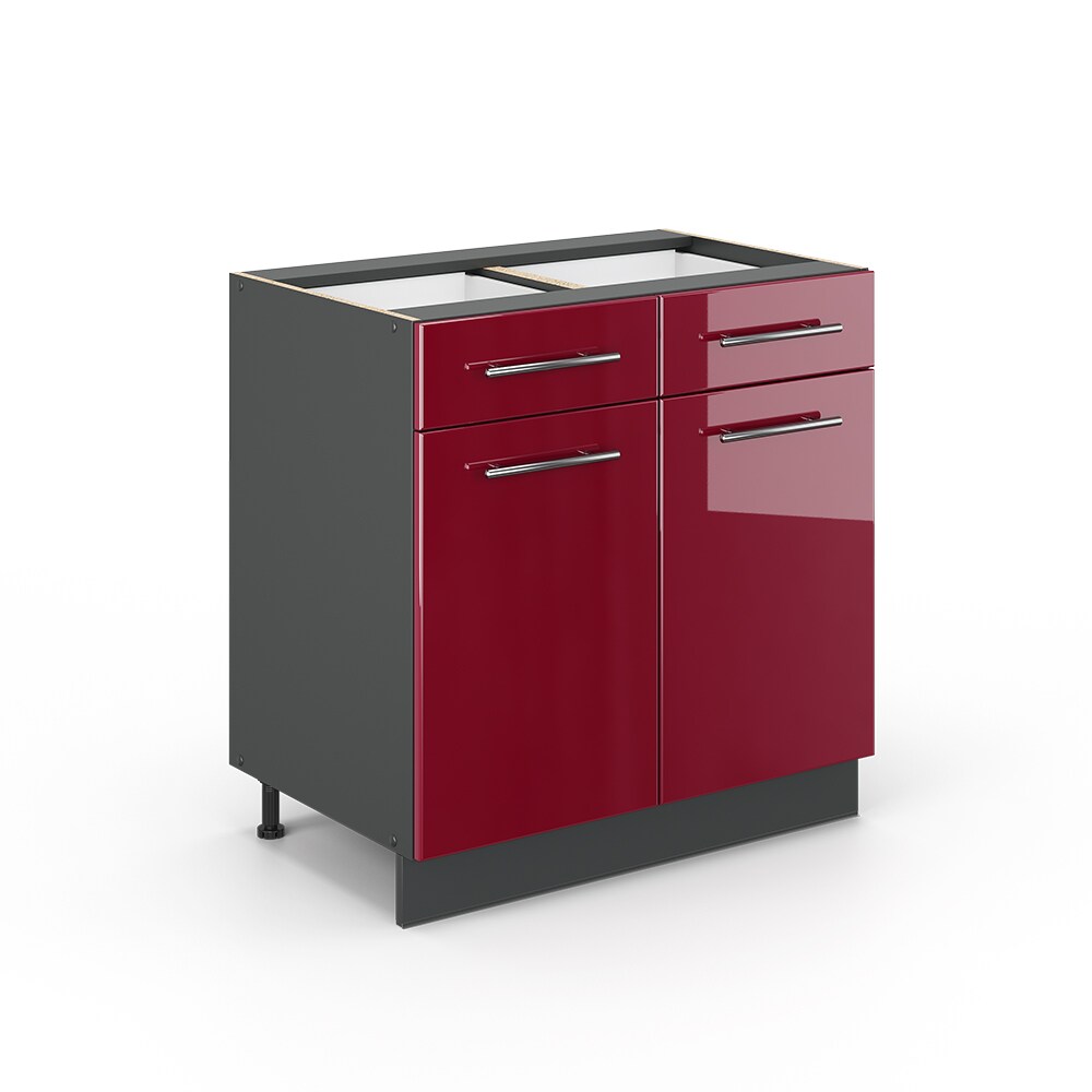 VICCO Schubunterschrank 80 cm Küchenschrank Hängeschrank Küchenzeile Fame-Line