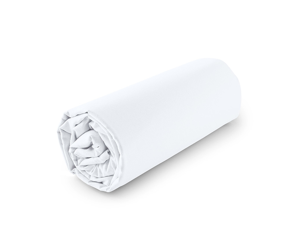 LENÇOL DE BAIXO COM ELÁSTICO ACTUEL BRANCO 100% ALGODÃO 140X200CM