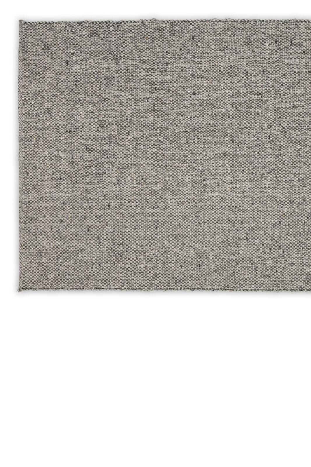 Handwebteppich WOLFEGG BLACK 170 x 240 cm grau
